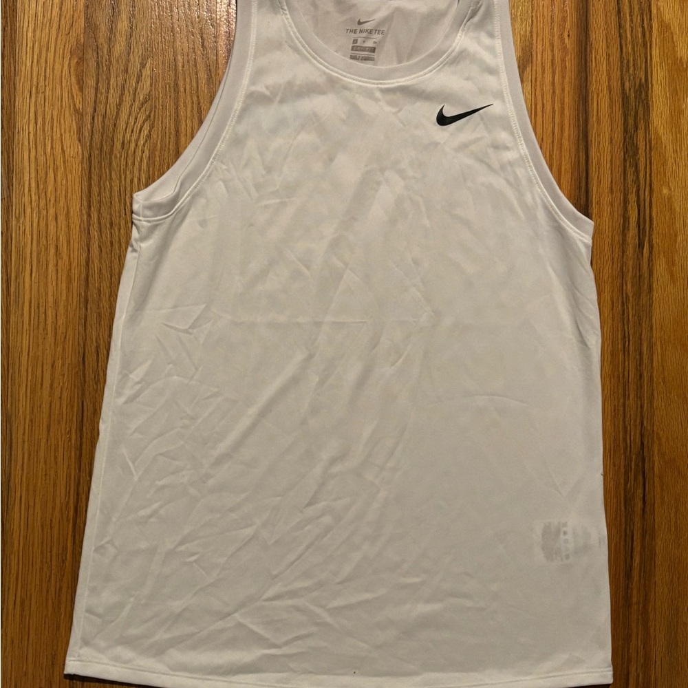 Nike White Tank Top